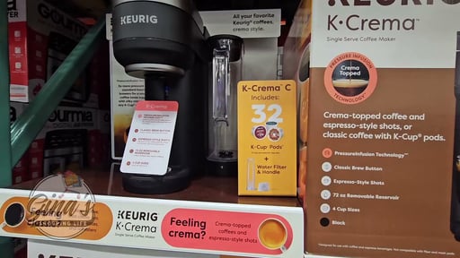 Keurig K-Crema Single Serve Coffee Maker