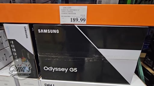 Samsung Odyssey 32" 165Hz Curved Gaming Monitor