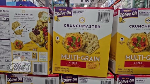 Crunchmaster Multi-Grain 6-Seed Crackers 28 Oz