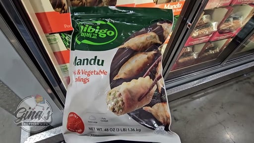 Bibigo Mandu Pork & Vegetable Dumplings 3 Lbs