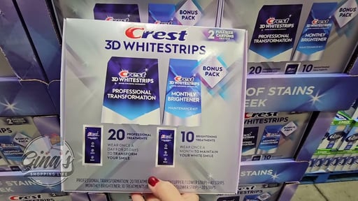 Crest 3D Whitestrips 20 + 10 Strips
