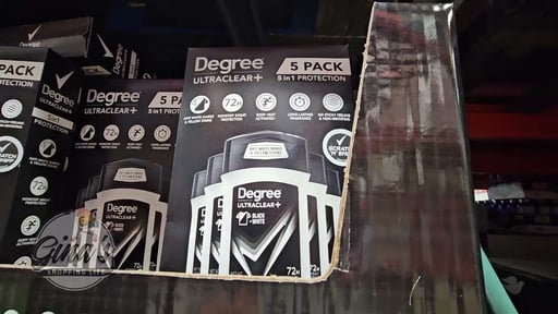 Degree UltraClear+ Antiperspirant Deodorant Black & White 5-Pack, 2.7 oz Each