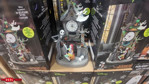 Disney Nightmare Before Christmas 22" Animated Clock Tower with LED and Music