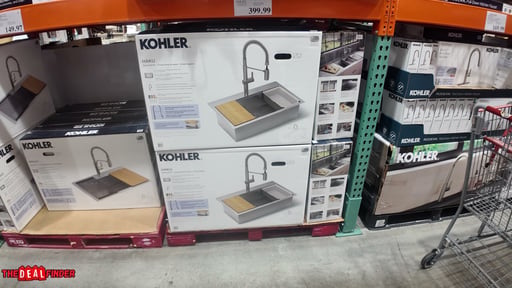 Kohler 33" Haku Undermount Kitchen Sink Kit