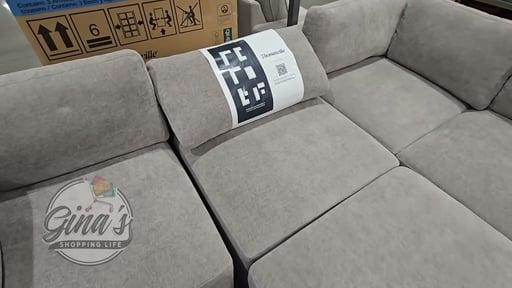 Thomasville Fallon 6pc Modular Fabric Sectional