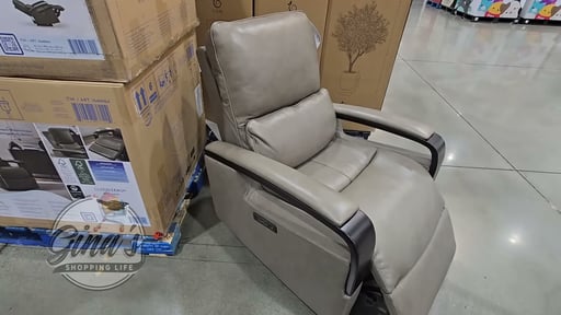 Gilman Creek Shayne Leather Power Recliner