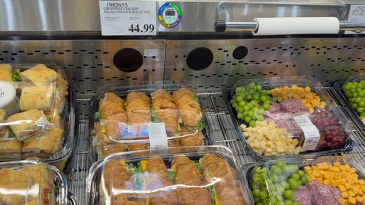Croissant Chicken Salad Sandwich Platter