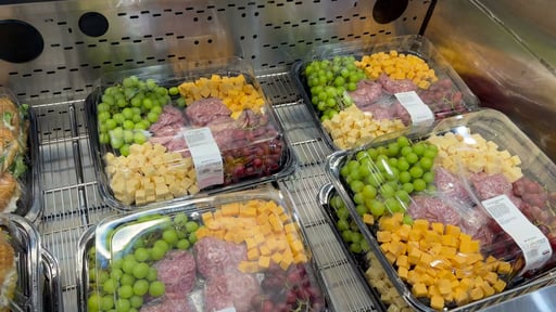Fruit, Meat & Cheese Platter