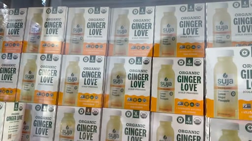 Suja Organic Ginger Love Lemonade 6/10.5 oz