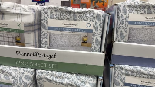 Portuguese Flannel Sheet Set 4-Piece King