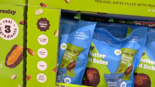 Realsy Nut Butter Filled Dates 14.4 Ounce Bag
