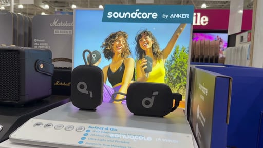 Soundcore by Anker Select 4 Go Bluetooth Speaker 2-Pack, White