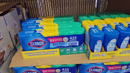 Clorox Disinfecting Wipes, Variety Pack, 85-Count, 5-Pack