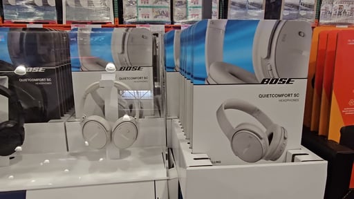Bose QuietComfort SC Over-Ear Headphones White Smoke