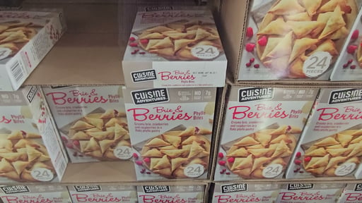 Cuisine Adventures Berries & Brie Phyllo 18.6 Ounce Package
