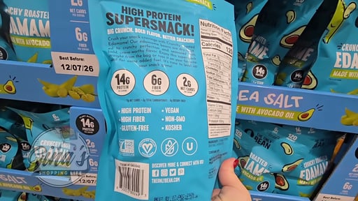 The Only Bean Sea Salt Edamame Beans 18 Ounces