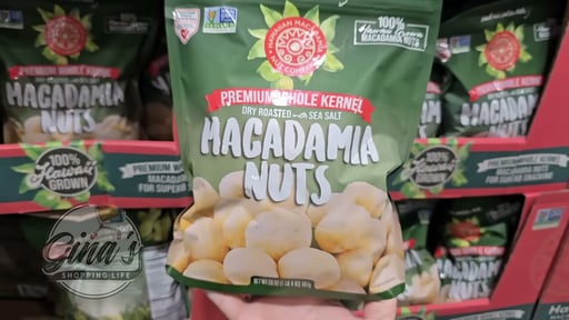 Hawaiian Macadamia Co. Roasted w/Sea Salt Whole Macadamia