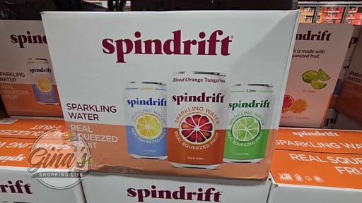Spindrift Sparkling Water Variety Pack, 30 x 12 fl oz