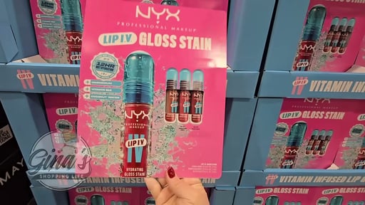 NYX Lip I.V. Hydrating Gloss Stain, 3-Pack