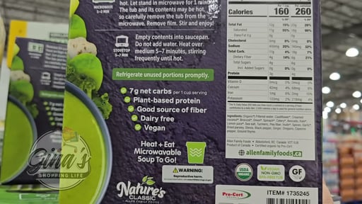 Allen Family Foods Organic Super Green Soup