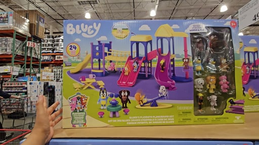 Bluey Playdate Playground Set