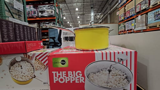 GreenPan The Big Popper 5.39 Qt Popcorn Popper