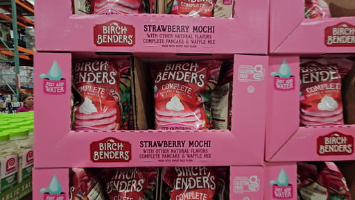 Birch Benders Strawberry Mochi Pancake & Waffle Mix