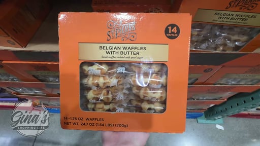 St. Pierre Belgian Waffles, 14 Count, 1.76 oz Each