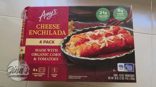 Amy's Kitchen Cheese Enchilada, 4-Pack (9 oz each)