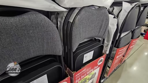 Maxchief Metal Highback Padded Folding Chair