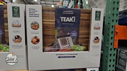 Teakhaus Reversible XL Cutting Board