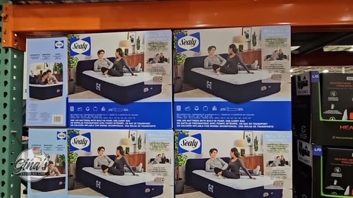Sealy Queen Airbed with Headboard