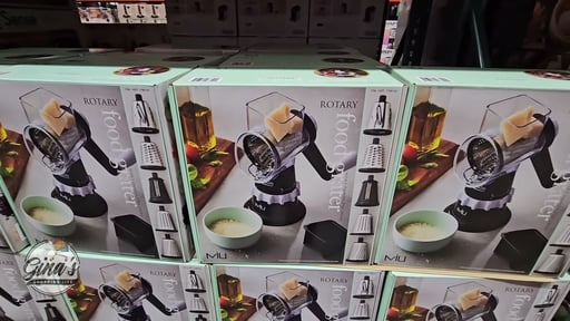 MIU Rotary Food Grater with Stainless Steel Drums