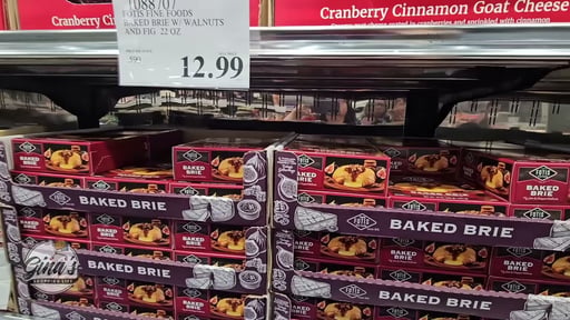 Fotis Fine Foods Baked Brie with Walnuts and Fig 22 oz