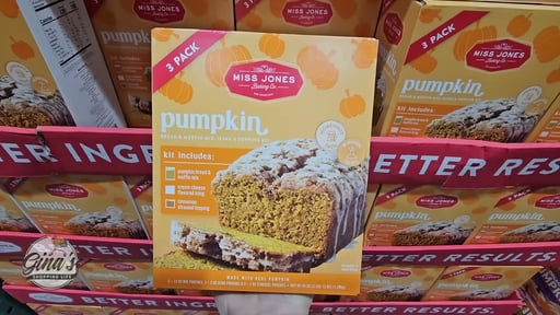 Miss Jones Organic Pumpkin Bread Mix, 3-15 Ounce Bags