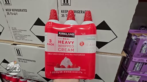 Kirkland Signature Whipped Heavy Cream, 3/15 oz