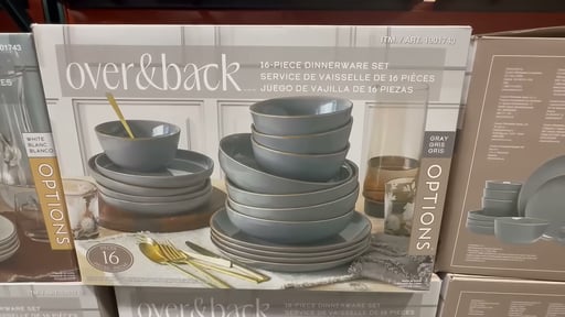 Over & Back Options Dinnerware Set