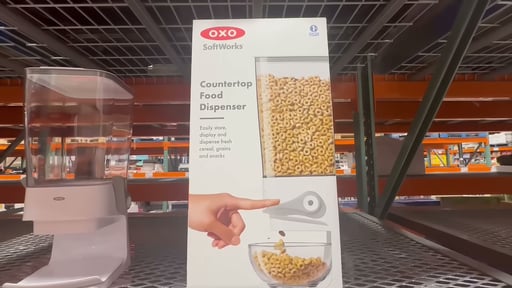 OXO SoftWorks Countertop Food Dispenser