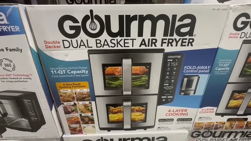 Gourmia 11-Quart Double Decker Air Fryer