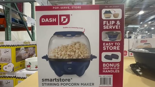 Dash SmartStore Stirring Popcorn Maker