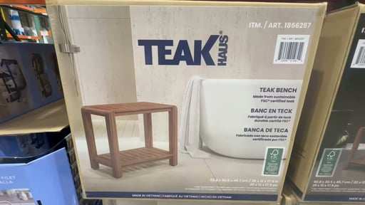 Teakhaus Teak Bench