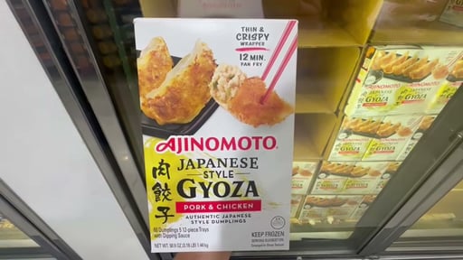 Ajinomoto Pork and Chicken Gyoza 60 Count 50.9 Ounces