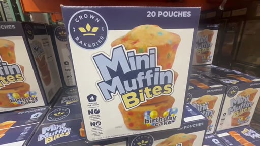 Crown Birthday Cake Muffins, 20 CT (2.07 lbs)