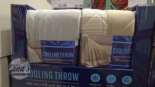London Fog Cooling Throw 60" x 70"