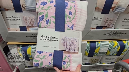Artist Collection Cotton Gauze Throw 60" x 70"