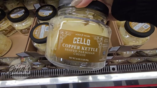 Cello Copper Kettle Shaved Parmesan 16 oz