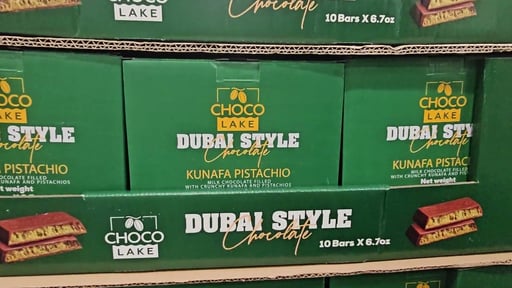 Chocolake Dubai Style Chocolate Bars 10/6.7 oz