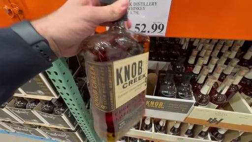 Knob Creek Distillery Bourbon Whiskey Kentucky 1.75L