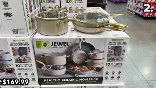 GreenPan Jewel Ceramic Non-Stick 11-Piece Cookware Set