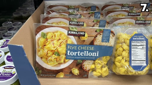 Kirkland Signature Five Cheese Tortelloni, 2/24 Ounce Packages